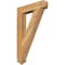 Ekena Millwork Traditional Arts & Crafts Rough Sawn Bracket, Western Red Cedar, 4"W x 22"D x 34"H BKT04X22X34TRA03RWR - alternate 1